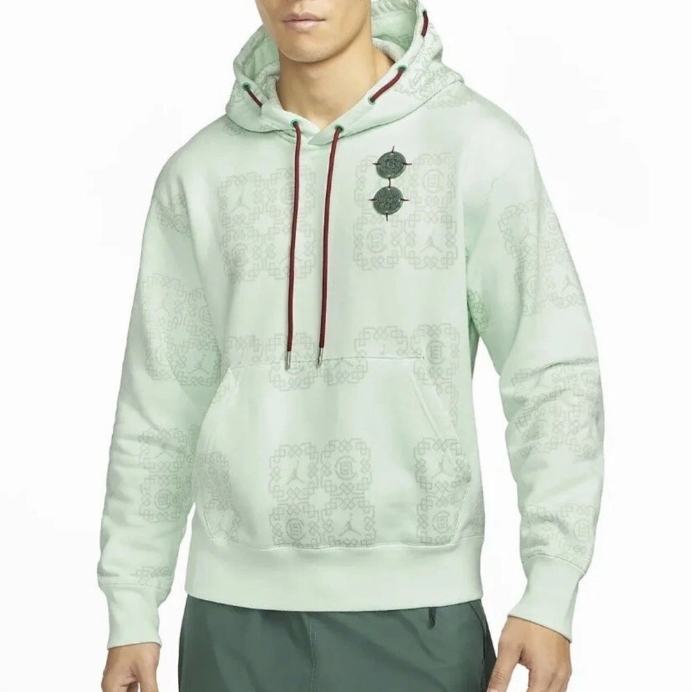 Nike Air Jordan x Clot Jade Fleece Hoodie ...Size S